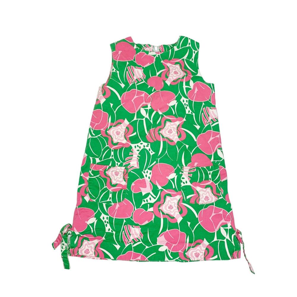 Lilly Pulitzer Apples Print Shift Dress Size 5